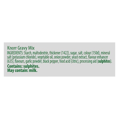 KNORR Gravy Mix Gluten Free 6kg - KNORR Gravy Mix is an affordable reliable solution that delivers a classic gravy taste in every serve.