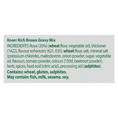 KNORR Rich Brown Gravy 7.5kg - 