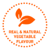 Real & Natural Vegetable Flavour