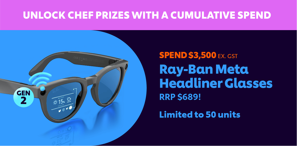 UNLOCK CHEF PRIZES WITH A CUMULATIVE SPEND
