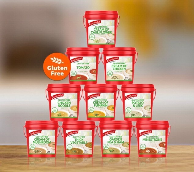 Continental Professional Gluten Free Soups Made with real ingredients