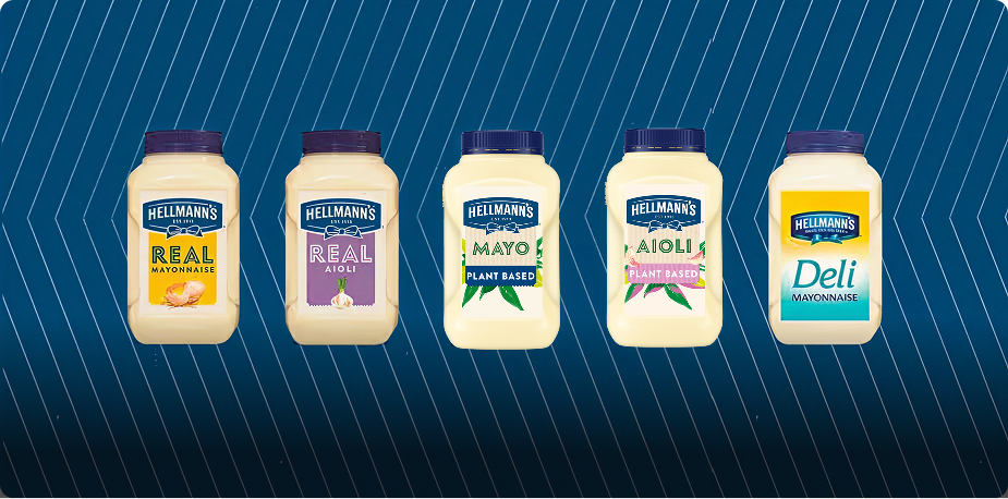 A Hellmann's mayonnaise for every diner need