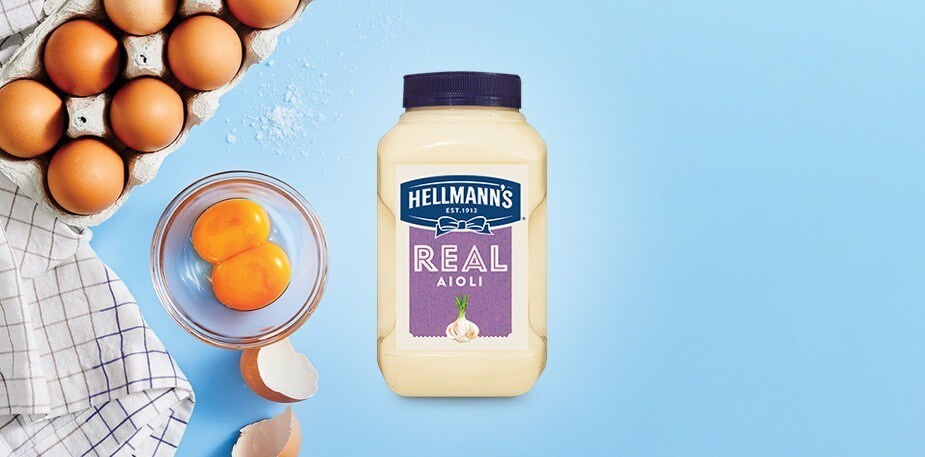 HELLMANN'S Real Aioli Gluten Free 2.35kg