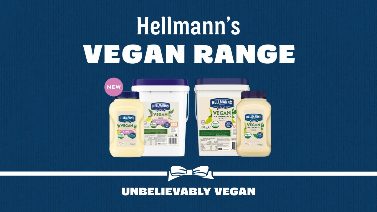 Hellmann's Vegan Range - Same great taste. Plant-based.