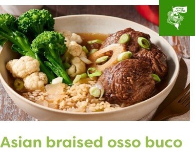 Asian braised osso buco