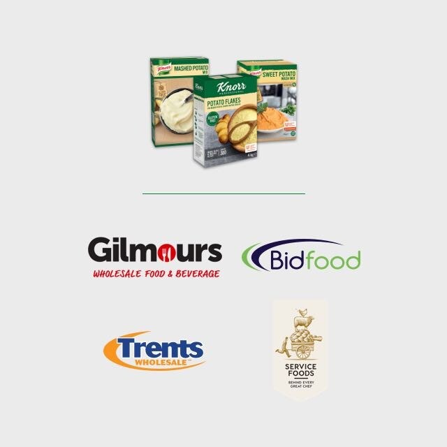 Where to buy Knorr Potato Range