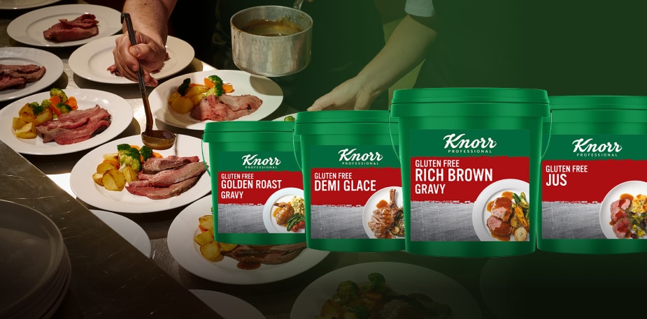 Knorr Professional Gluten Free Brown Sauce Range: Change Begins at the Sauce