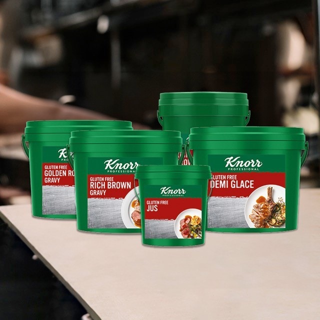 Knorr Professional Gluten free Brown sauce range: Change begins at the sauce