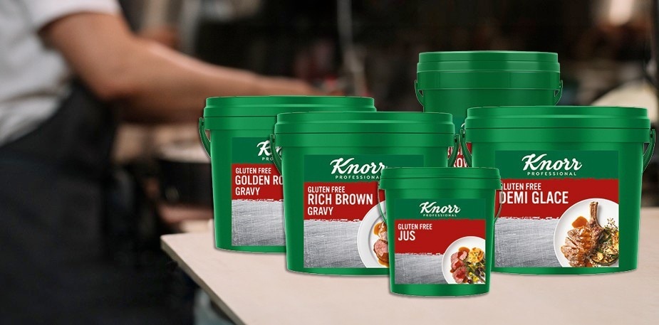 Knorr Professional Gluten free Brown sauce range: Change begins at the sauce