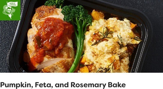 Pumpkin, Feta, and Rosemary Bake Pumpkin, Feta, and Rosemary Bake