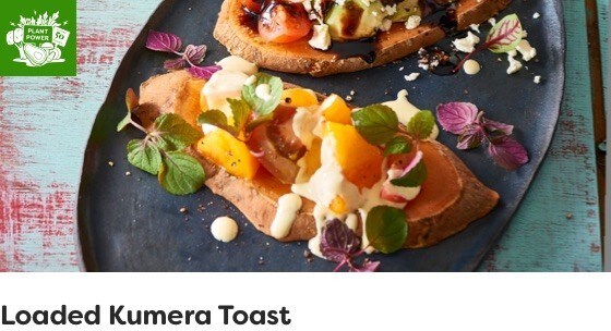 Loaded Kumera Toast Loaded Kumera Toast