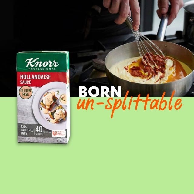Knorr Hollandaise sauce PDF brochure