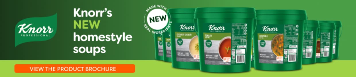 KNORR's new homestyle soups KNORR's new homestyle soups
