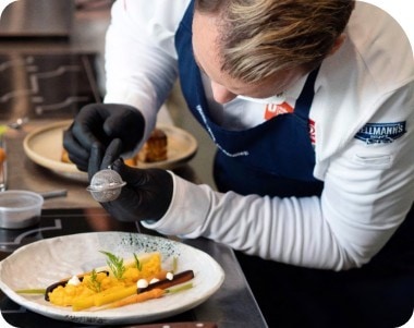 Culinary support from our Chefs